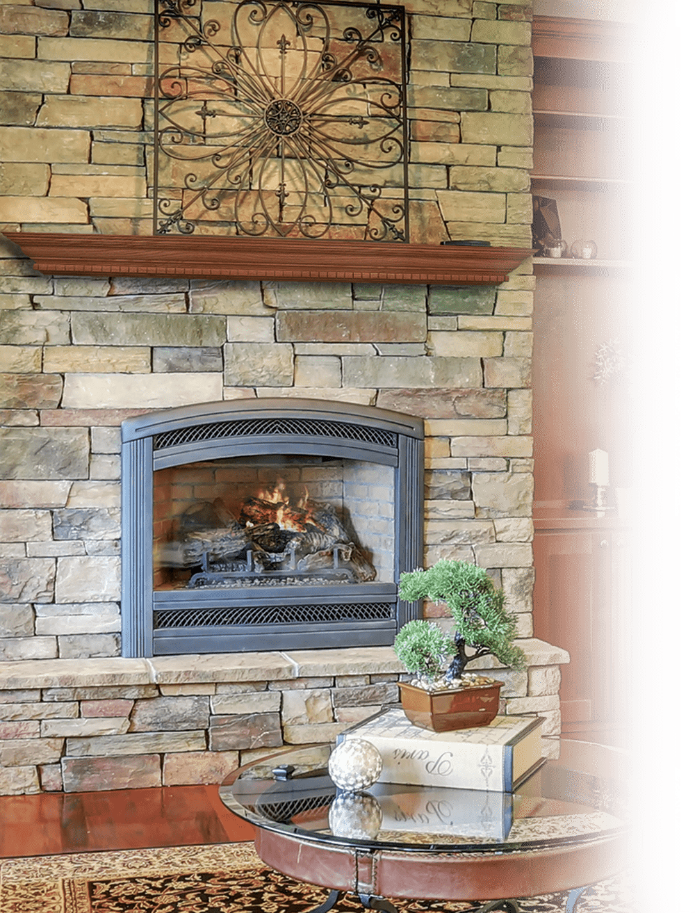 Evermark Expressions fireplace mantel